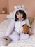 Kawaii nachtjumpsuit voor meisjes lila - vertbaudet enfant 