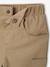 Babybroek met battle fit in fluweel/velours met voering antraciet+kaki - vertbaudet enfant 