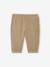 Babybroek met battle fit in fluweel/velours met voering antraciet+kaki - vertbaudet enfant 