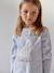 Pyjama  fluweel / velours  voor meisjes Konijn hemelsblauw - vertbaudet enfant 