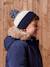 Set jongens muts + snood + handschoenen in colorblock nachtblauw - vertbaudet enfant 
