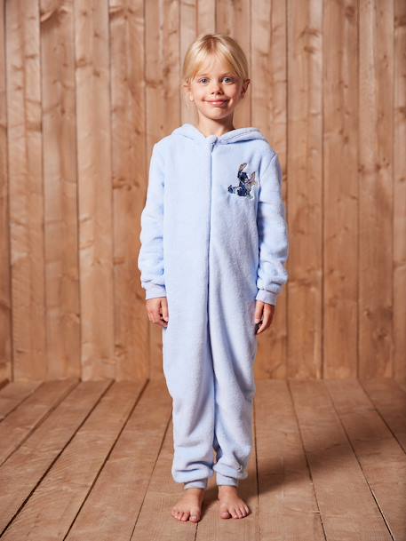 Pyjamapak voor meisjes Disney® Stitch hemelsblauw - vertbaudet enfant 