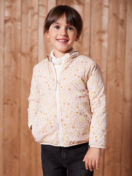 3-in-1 parka met capuchon meisje DARK GREEN+groengrijs+kaki+PURPLE DARK+salie+zwart - vertbaudet enfant 