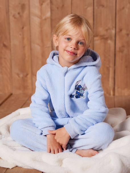Pyjamapak voor meisjes Disney® Stitch hemelsblauw - vertbaudet enfant 