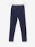 Meisjes legging met iriserende riem gemêleerd grijs+MARINE GRIJS+oudroze+ZWART - vertbaudet enfant 