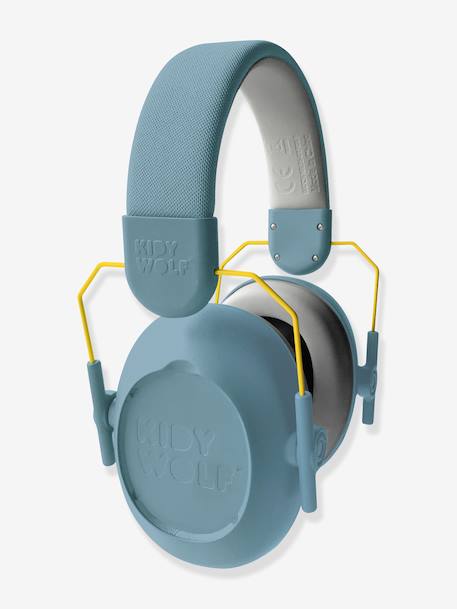 Hoofdtelefoon met ruisonderdrukking Kidynoise - KIDYWOLF blauw - vertbaudet enfant 