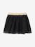 Babyset voor meisjes, t-shirt, rok met glitter zwart - vertbaudet enfant 