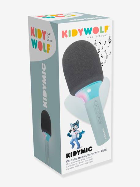 Micro karaoke Kidymic - KIDYWOLF blauw+groen+rozen - vertbaudet enfant 