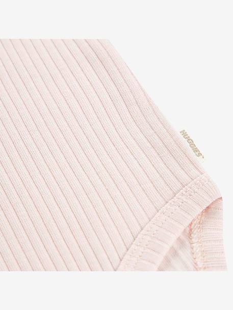 Set van 3 body's met korte mouwen HUGGIES grijs - vertbaudet enfant 