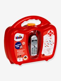 -Dokterstas met mobiele telefoon