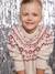 Jacquard trui gemengd kerst capsule familie ecru - vertbaudet enfant 