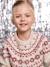 Jacquard trui gemengd kerst capsule familie ecru - vertbaudet enfant 