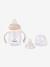 Leerfles 2 in 1 (210 ml) BEABA beige+ROZE+saliegroen - vertbaudet enfant 