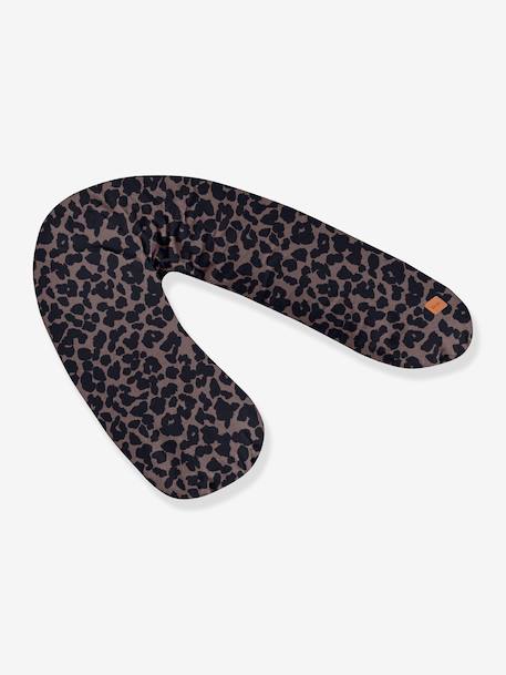 Kraam- en borstvoedingskussen BEABA Big Flopsy beige+bruin, bedrukt+cacao+Gechineerd grijs+groen - vertbaudet enfant 