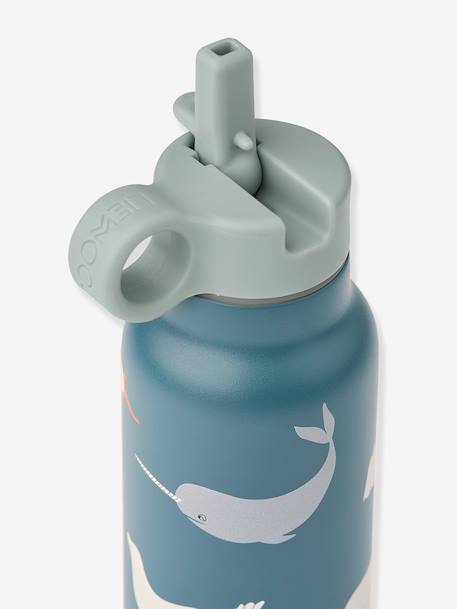 Fles Falk 350ml - LIEWOOD donkerblauw+ecru+geel+grijsblauw+lichtroze+nude+rozen+wit - vertbaudet enfant 