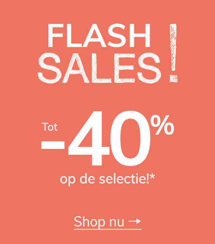 Flash Sales: Tot -40%* 