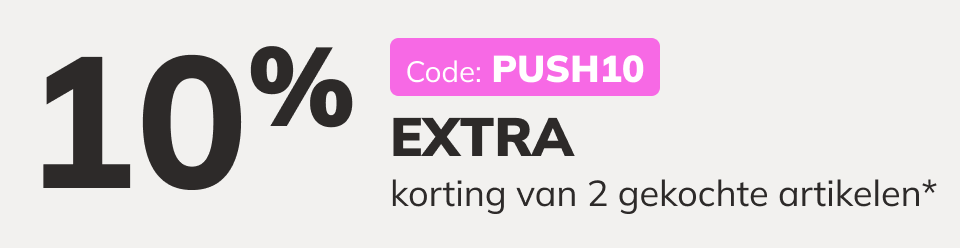 10% EXTRA korting van 2 gekochte artikelen*